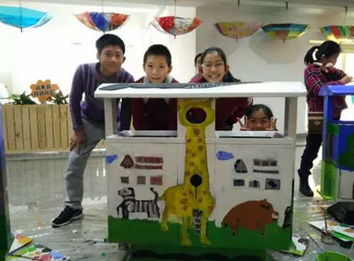 垃圾桶也可以這么藝術，你見過嗎？