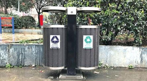 垃圾桶竟然還可以用牛奶盒制作？