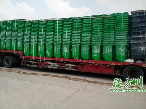 欣方圳塑料環(huán)保垃圾桶，天津市場(chǎng)銷量倍增