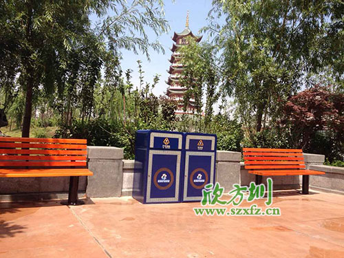 戶外分類彩繪垃圾桶什么品牌好？欣方圳為您推薦