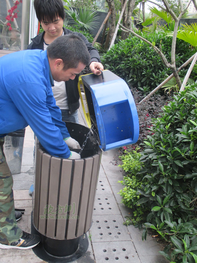 深圳房地產(chǎn)用什么垃圾桶？