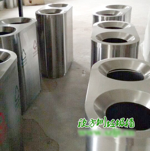 深圳機(jī)場(chǎng)采購欣方圳不銹鋼垃圾桶